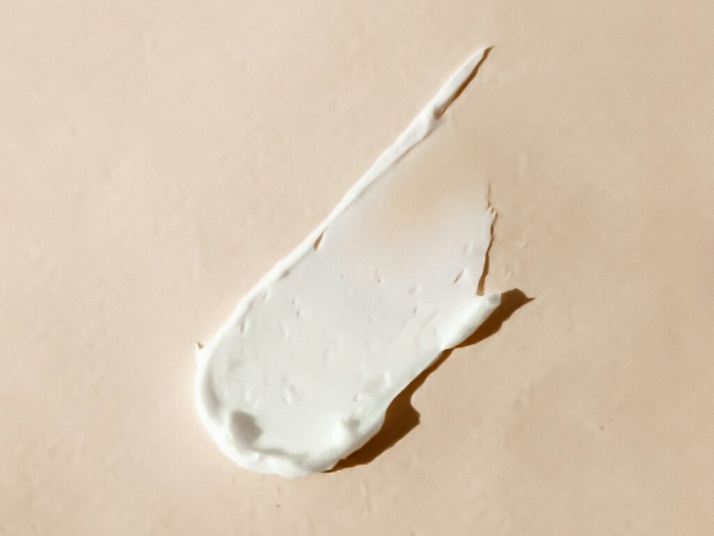 Texture de cr&egrave;me hydratante